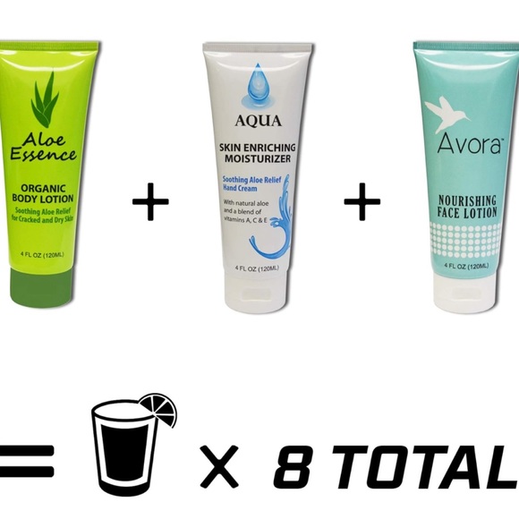 NEW IN BOX Lotion Flasks (3 Pack) - Picture 3 of 9